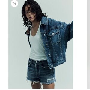 AGOLDE PARKER VINTAGE CUT OFF SHORT